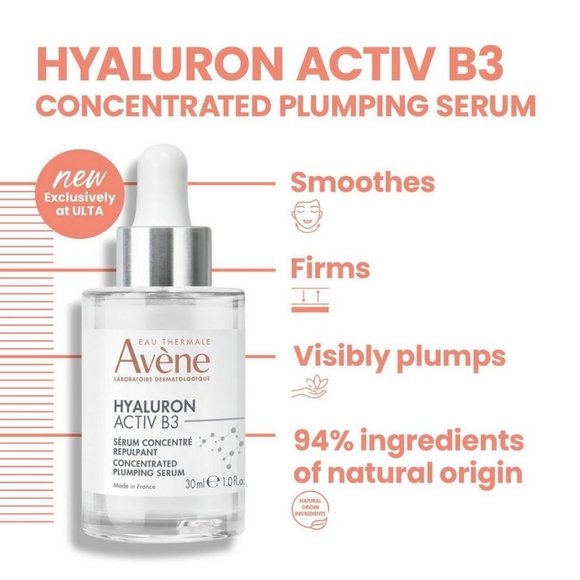Avene Hyalaron B3 Serum &  Hydrance Aqua gel multitasking moisturizer - Picture 6 of 10